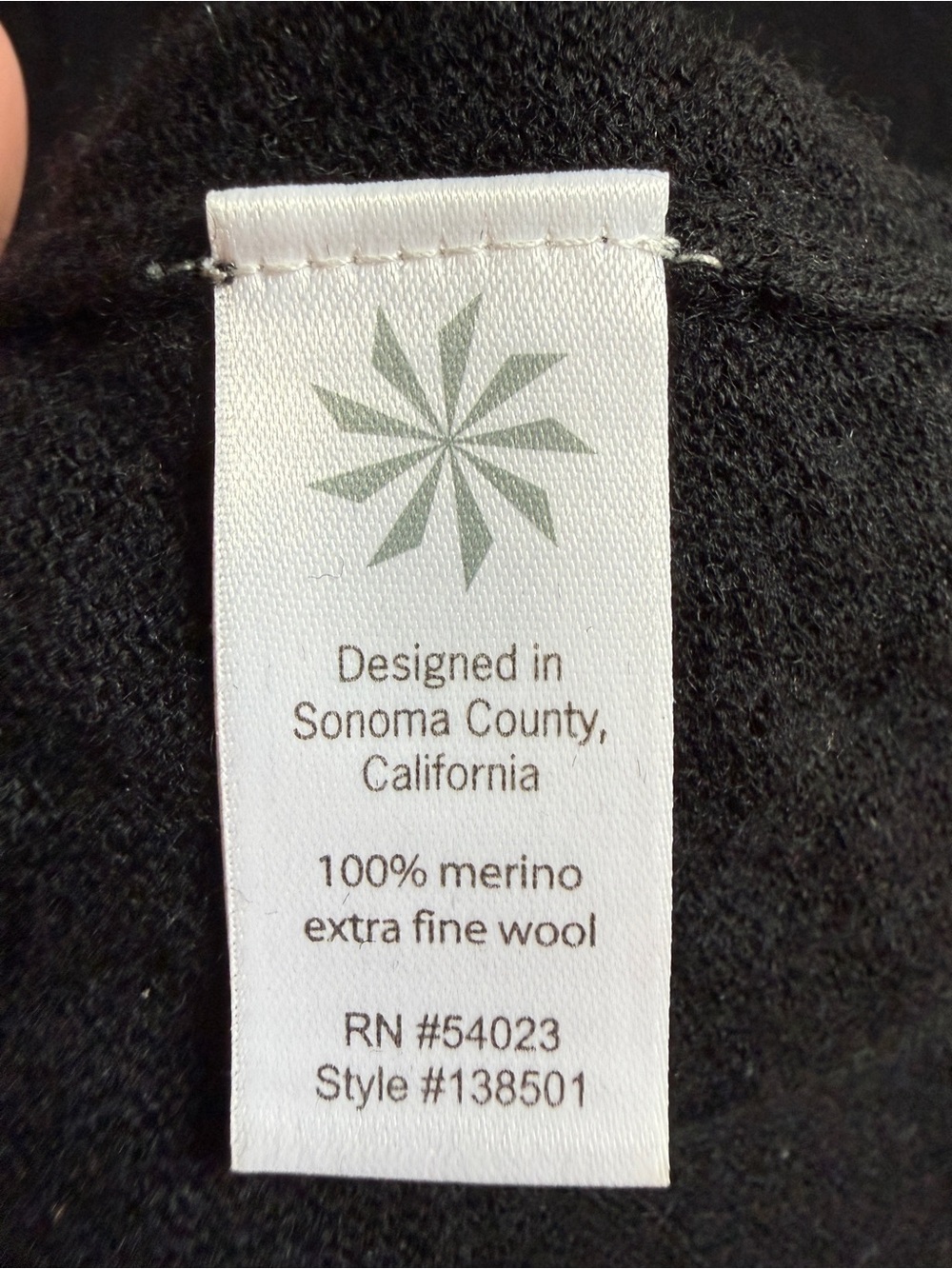 Athleta Dress Merino Wool Black Medium - Picture 5 of 7